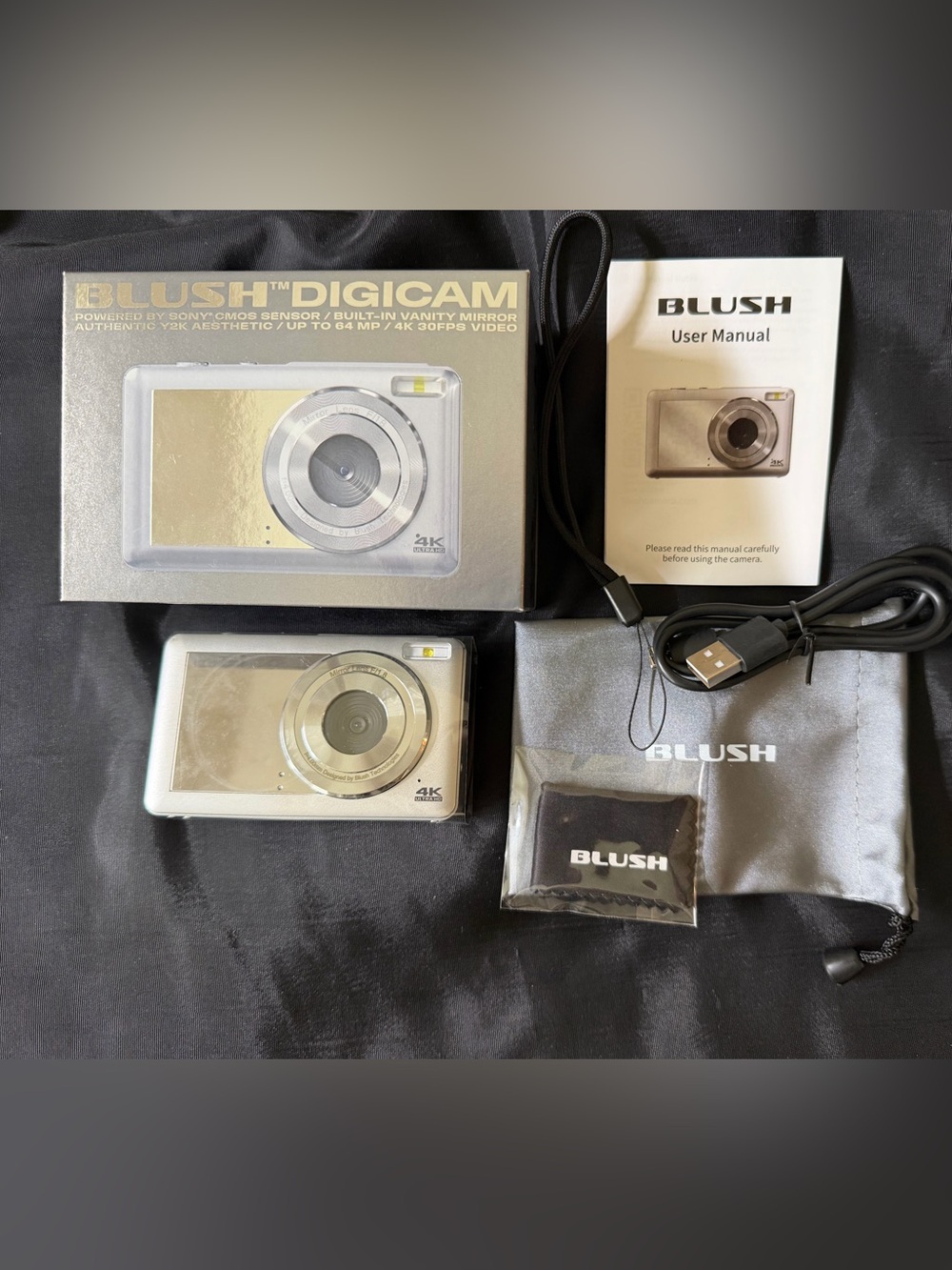 NIB Blush Digicam Digital Camera